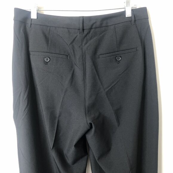 Banana Republic Factory NWT Women's Black Sculpted Stretch Dress Pants Size 10 - Picture 7 of 10